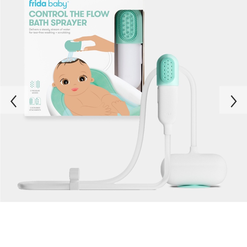 frida baby Mint Control The Flow Bath Sprayer